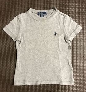 ☆ラルフローレン☆半袖Tシャツ サイズ90 Ralph Lauren グレー 24M シンプル 無地 キッズ 子供