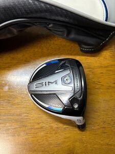 ★送料無料 美品★TaylorMade テーラーメイド SIM フェアウェイウッド 5W 19° FW 純正ヘッドカバー付属a