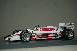 1/43 ファブル spark AGS JH22 #14 Fabre 1987 F1 British GP 9th Ford cosworth DFZ CHARRO チャーロ フォード コスワース ファーブル