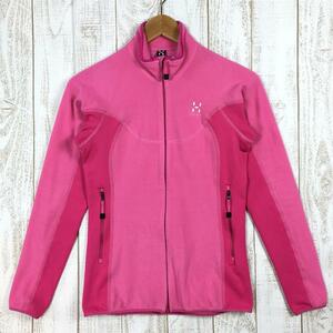 WOMENs XS ホグロフス コア ジャケット CORE JACKET マイクロフリース ジャケット HAGLOFS 602271 ピンク系