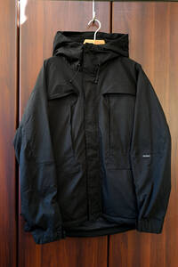 【送料無料】WILD THINGS SOFT SHELL EXTEND PARKA ワイルドシングス ソフトシェルエクステンドパーカー WT23107TJ ブラック Lサイズ