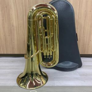 【直接引取り限定】 Yamaha YBB-105 チューバ 現状品 ヤマハ 管楽器 ケース付き Dr 2879-132