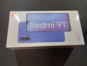 【未開封】Redmi 9T 64GB SIMフリー carbon gray カーボングレー 6000ｍAh　Xiaomi　シャオミ　android　本体