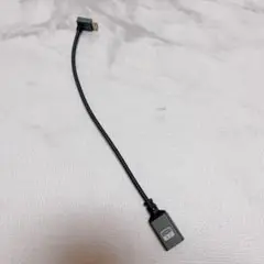 即日発送❣️アングル付きミニHDMI-HDMIアダプターケーブル 0.2M