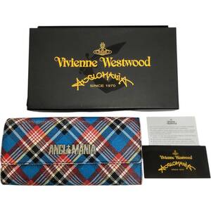 【中古品】 ヴィヴィアンウエストウッド　アングロマニア　長札 長財布 VivienneWestwood 箱付き S77102RK