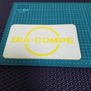 ♯125　DIA-COMPE sticker ダイアコンペ　特大幅21㎝　ステッカー シール ヴィンテージ