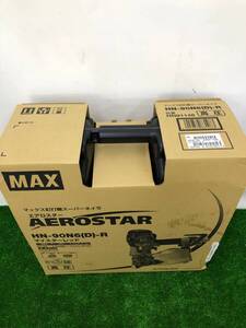 【未使用品】★MAX 高圧コイルネイラ HN-90N6(D)-R マイスターレッド (HN91148)　/　ITJH6S3QTY90