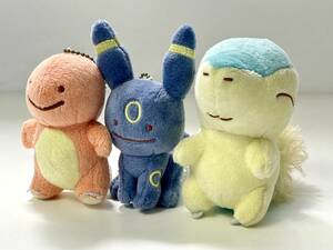 Pokemon ポケモンセンター限定 マスコット ぬいぐるみ まとめ売り ヒノアラシ へんしんメタモン ブラッキー ヒトカゲ