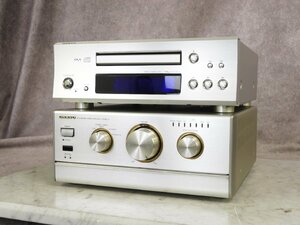 ☆ ONKYO オンキョー C-733 CDプレーヤー / A-922M LTD プリメインアンプ 2台セット ☆中古☆