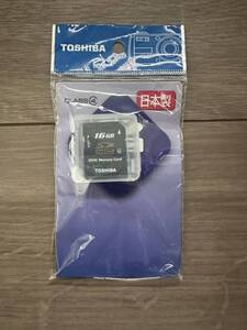 TOSHIBA SDカード 16GB 未使用　未開封