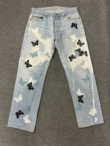 アバウトドリームス リーバイス デニム 501 赤耳 初期 ヴィンテージ aboutdreams Levis バタフライ クロムハーツ chrome hearts