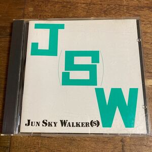 JUN SKY WALKER(S) / J(S)W CD キャプテンレコード 1988年 ジュンスカイウォーカーズ ジュンスカ