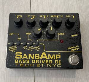 TECH21 SANSAMP BASS DRIVER DI V2 サンズアンプ