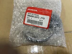 ホンダ純正ブレーキシュー　06430-GFH-770/CD50(ベンリィ)/CT110/CBX125/MBX125F/TL50/TLM220R/XLR125R/クロスカブ/スーパーカブC125 　