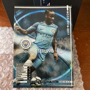 ◆WCCF 2016-2017 ラヒーム・スターリング Raheem STERLING Manchester City SOC◆