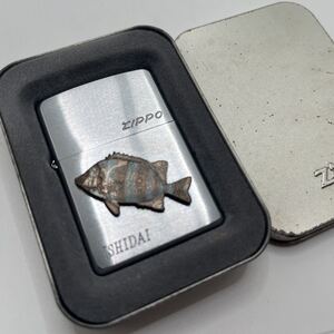 缶ケース付 ISHIDAI 石鯛 zippo