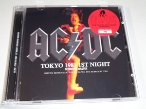 AC/DC/TOKYO 1981　１ST NIGHT　2CD