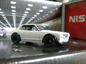 即決☆☆ルース ニッサン スカイライン HT 2000GT-X 箱 ハコスカ SKYLINE メタルシャーシ　リアルライダー　プレミアムモデル Hot Wheels　