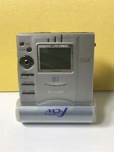 SHARP シャープ MD-MT77-S MDポータブルレコーダー Portable RECORDER