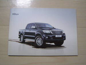 2011年9月　ハイラックス　DE★ドイツ版カタログ　Hilux brochure