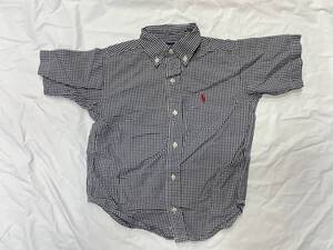 古着 3227 子供 キッズ 4サイズ 半袖 シャツ polo ポロ ラルフローレン USA コットン ビンテージ オリジナル vintage old オールド