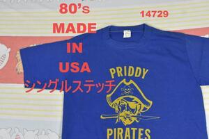 80’ｓ Tシャツ 14729 USA製 シングルステッチ ビンテージ 908