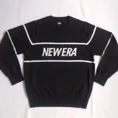 NEW ERA　ニット　Sサイズ　ブラック　クルーネック