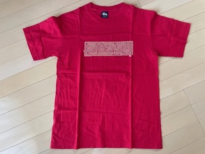 90s OLD STUSSY Maze Tee USA製紺タグ 【M】迷路プリントTシャツ