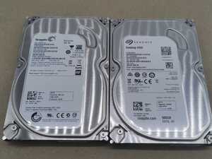 在庫あり Seagate ST500DM002 HDD2個セット ジャンク扱い BIOSにて認識されました クリックポスト