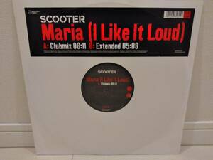 ◇SCOOTER / MARIA (I LIKE IT LOUD)アナログ