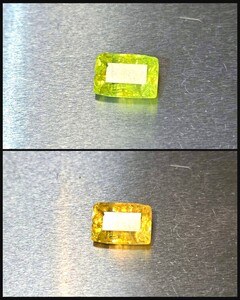 市場最大の4.400ct！超激レアな美しいネオン！パロットクリソベリル！稀少なカラーチェンジ！