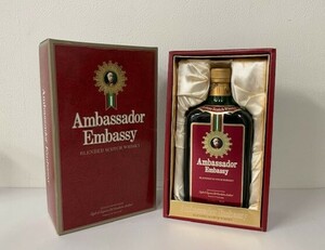 スコッチウィスキー　アンバサダー　エンバシー　Ambassador Embassy 未開栓