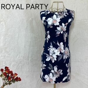 ROYAL PARTY ロイヤルパーティ　花柄　チュニック　コットン　レーヨン