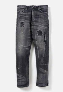 【黒/XL】23aw NEIGHBORHOOD SAVAGE DENIM DP MID PANTS / デニム　サベージ