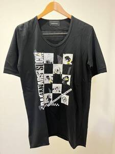 新品 DIET BUTCHER SLIM SKIN ダメージ加工カットソー / ダイエットブッチャースリムスキン Tシャツ Tee Black 黒 ブラック