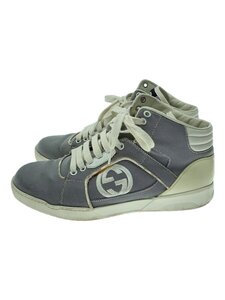 GUCCI◆ハイカットスニーカー/UK7.5/WHT/PVC/309517