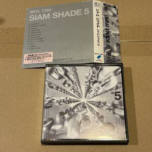 即決 送料込 ワケあり 希少MDです SIAM SHADEⅤ シャムシェイド5 廃盤 SRYL-7364 コレクターズアイテム