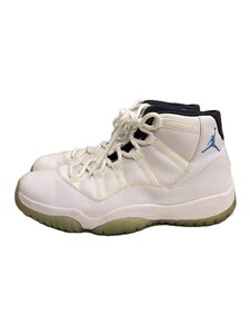 NIKE◆AIR JORDAN 11 RETRO/エアジョーダンレトロ/ホワイト/378037-117/30cm/WHT/レサ//