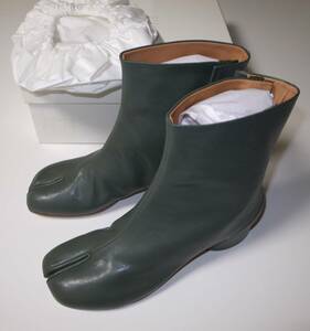 maison margiela マルジェラ green low vintage 足袋ブーツ tabi size38 22SS