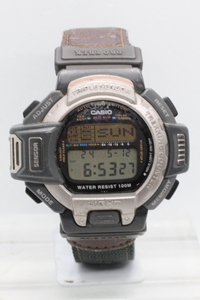 【CASIOプロトレック】PROTREK PRT-60 トリプルセンサー 中古品時計 電池交換済み 24.5.16　