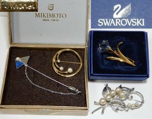 SWAROVSKI スワロフスキー MONET ブローチ レディース アクセサリー レターパックプラス可 0510W10G