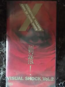 XJAPAN VHS 刺激No2廃盤