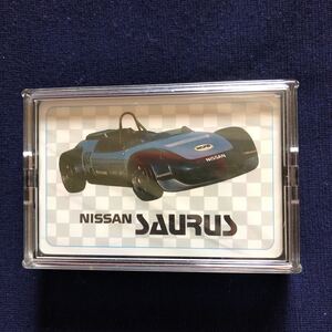 ＊昭和レトロ＊激レア希少品　日産NISSAN ザウルス SAURUS トランプ　任天堂 当時物