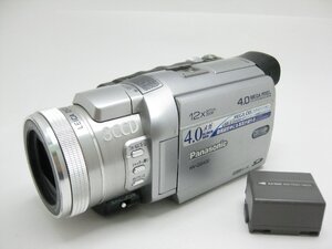 ★ハローカメラ★1円スタート★4793 Panasonic NV-GS 400 [miniDVテープ使用.ビデオカメラ] 【本体とバッテリーのみ】 動作品 即決あり