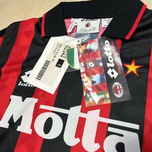 1993 1994 ACミラン ユニフォーム 新品 バレージ バッジョ ロット イタリア代表 アズーリ Serie A lotto Milan baresi baggio Italia 93 94