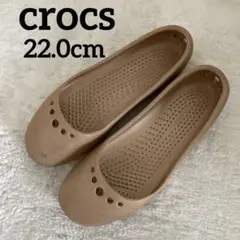 crocsクロックスフラットシューズ　22.0cmサイズ
