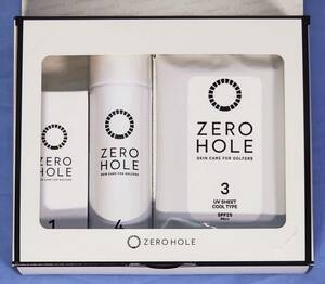 ZERO HOLE SKIN CARE FOR GOLFERS ゼロホール ゴルファー専用 日焼け止めセット