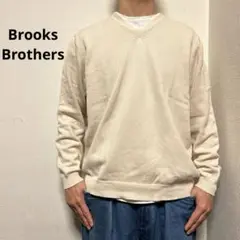 BrooksBrothers 天竺編みコットンVニット