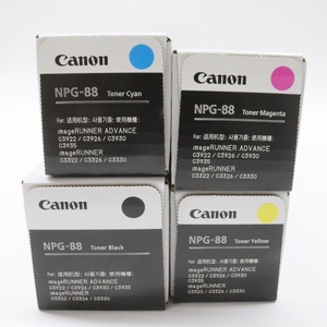 未使用　純正　キャノン　トナー　NPG-88　4色セット　ブラック　イエロー　シアン　マゼンタ　Canon　②