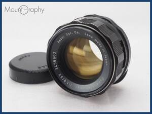 ★良品★ PENTAX ペンタックス Super-Takumar 55mm F1.8 ★完動品★同梱可 後キャップ付 M42用 #i8323